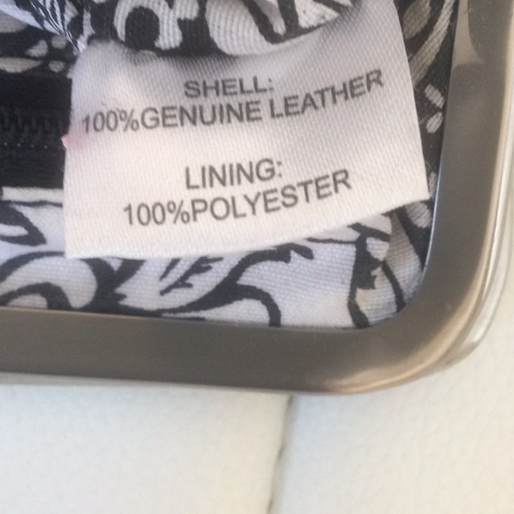 EUC Leather Gray Hobo Lauren Wallet Clutch With Silver Trim - Picture 12 of 16